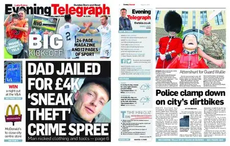 Evening Telegraph Late Edition – August 02, 2019