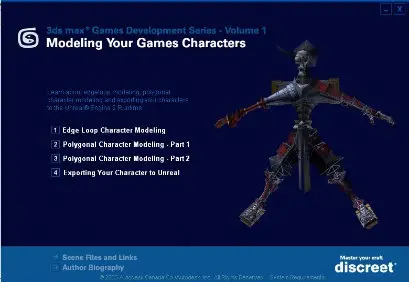 Discreet 3ds max Games Development Series Modeling Your Games Characters