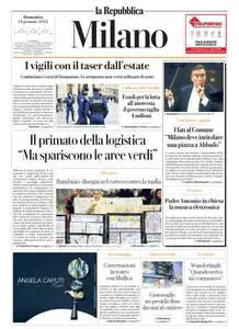 la Repubblica Milano - 14 Gennaio 2024