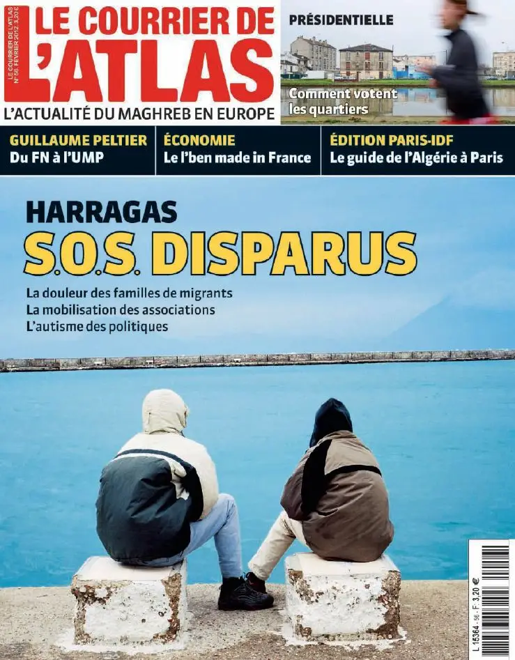 Le Courrier de l'Atlas N° 56 (+ Supplément : Paris et sa région) Février 2012