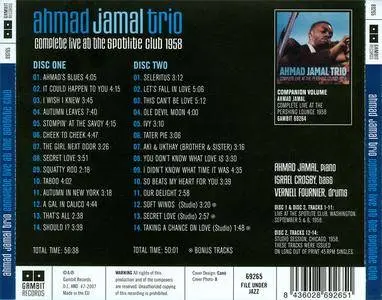 Ahmad Jamal Trio - Complete Live At The Spotlite Club 1958 (2CD) (2007) {Gambit} **[RE-UP]**