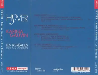 Karina Gauvin, Les Boréades de Montréal - Hyver (2005)