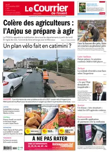 Le Courrier de l'Ouest Angers - 14 Novembre 2024