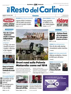 Il Resto del Carlino Cesena - 11 Settembre 2025