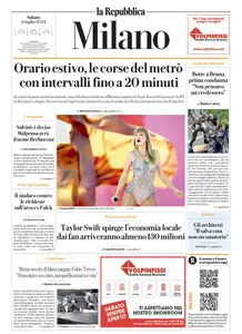 la Repubblica Milano - 6 Luglio 2024