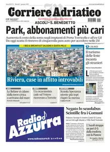 Corriere Adriatico Ascoli - 7 Gennaio 2025