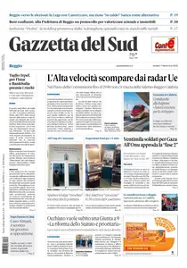 Gazzetta del Sud Reggio Calabria - 7 Novembre 2025
