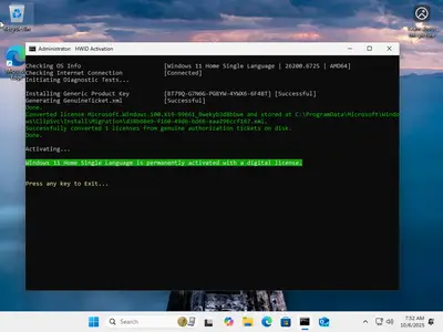 Windows 11 Aio 16in1 25H2 Build 26200.6725 (No TPM Required) Preactivated
