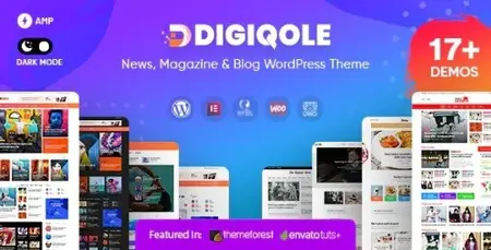 Digiqole v2.2.8 - News Magazine WordPress Theme