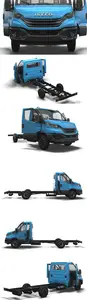 Iveco Daily Single Cab HQ Interior L3 Chassis 2023 Model