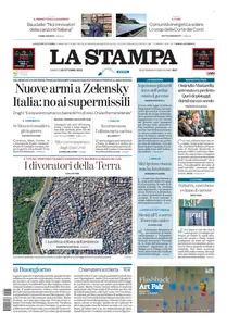 La Stampa Imperia e Sanremo - 25 Ottobre 2025