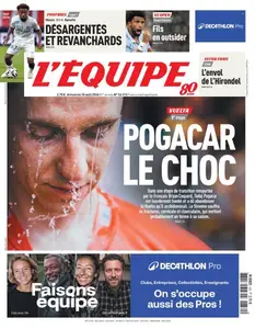 L’equipe du Dimanche 30 Août 2026