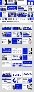 Financial Technology Powerpoint VJ4KYUX