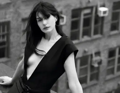 Anne Hathaway by Quentin de Briey for Vogue France November 2024