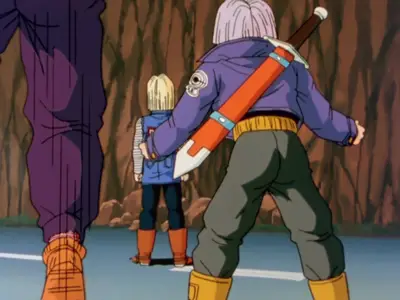 Dragon Ball Kai (2009) - S01E65 A Cute Face and Super Power!! #18 vs Vegeta -Chotab