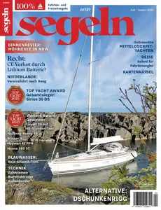 segeln - Juli-August 2025