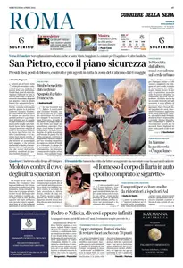 Corriere della Sera Roma - 30 Aprile 2025
