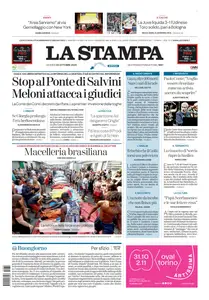 La Stampa Imperia e Sanremo - 30 Ottobre 2025