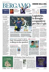 Corriere della Sera Bergamo - 23 Luglio 2025