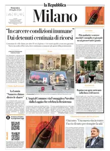 la Repubblica Milano - 28 Luglio 2024