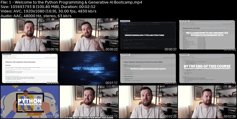 The Complete Generative AI and Python Programming Bootcamp