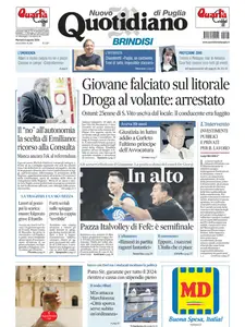 Quotidiano di Puglia Brindisi - 6 Agosto 2024