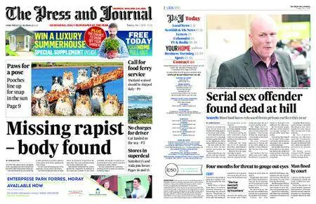The Press and Journal Highlands and Islands – May 01, 2018