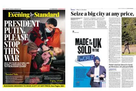 London Evening Standard – February 28, 2022