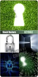 Keyhole - Stock Vector