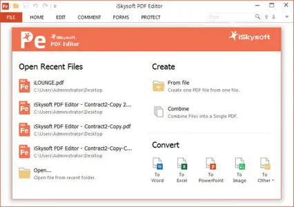iSkysoft PDF Editor & OCR Plugin 4.0.0.2