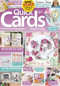 Quick Cards Made Easy – August 2015