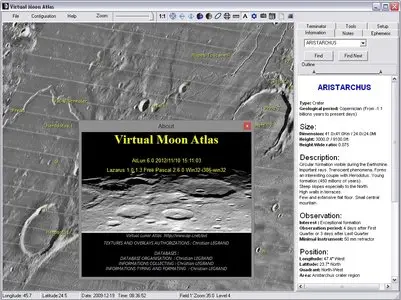 virtual moon atlas database