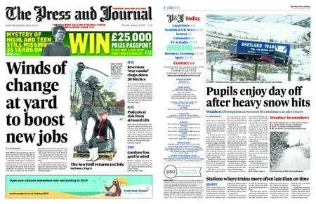 The Press and Journal Highlands and Islands – January 18, 2018