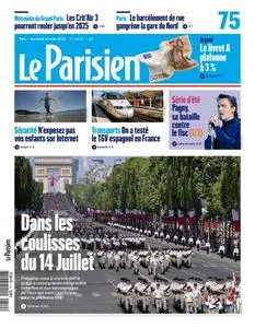 Le Parisien du Vendredi 14 Juillet 2023