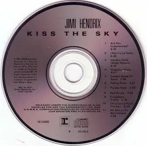 Jimi Hendrix - Kiss The Sky (1984)