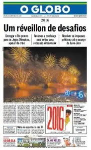 O Globo - 01 de janeiro de 2016 - Sexta
