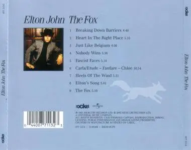 Elton John - The Fox (1981) {2003, Remastered}