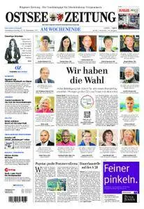 Ostsee Zeitung Rügen - 23. September 2017