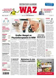 WAZ Westdeutsche Allgemeine Zeitung Bottrop - 04. Februar 2019