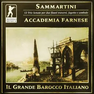 Accademia Farnese - Giuseppe Sammartini: 12 Trio Sonate per due flauti traversi, fagotto e cembalo (1998)