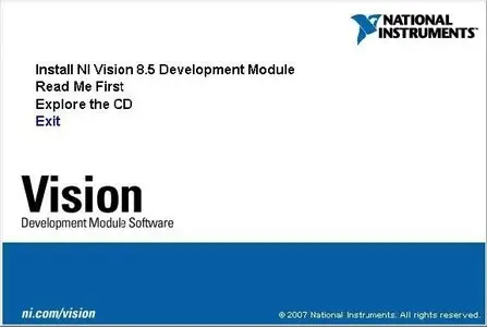 NI Vision Development Module 8.5 