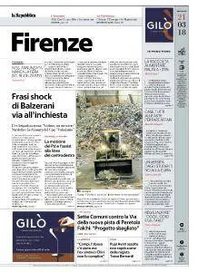 la Repubblica Firenze - 21 Marzo 2018