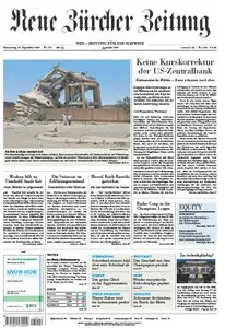 Neue Zürcher Zeitung vom 19 September 2013