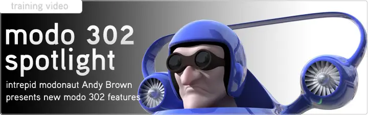 Luxology Training Video : Modo 302 Spotlight