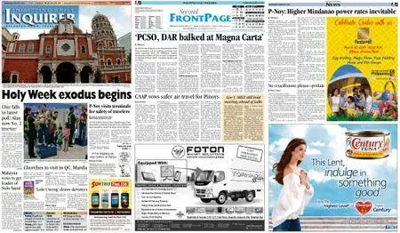 Philippine Daily Inquirer – March 27, 2013