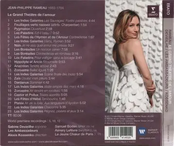 Rameau - Le Grand Theatre De L'Amour - Sabine Devieilhe (2013) {Erato-Warner Classics 5099993414920}