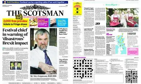 The Scotsman – August 01, 2018