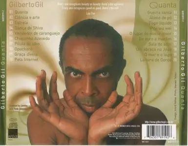 Gilberto Gil - Quanta (1997) {Warner Music Brasil 063018919-2}