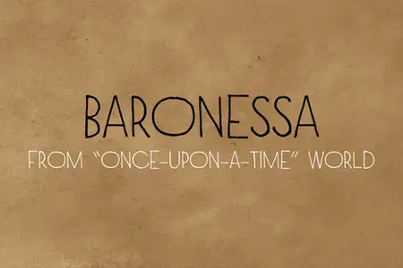 Creativemarket - Baronessa Font