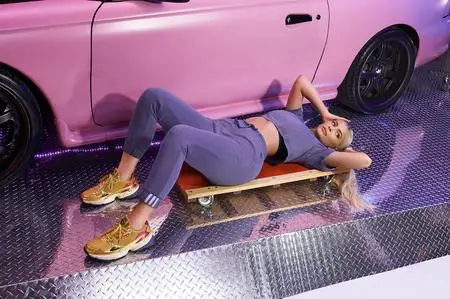Kylie Jenner - Adidas Spring/Summer 2019 Falcon Campaign